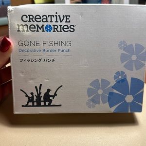 Creative memories gone fishing, decorative border punch
